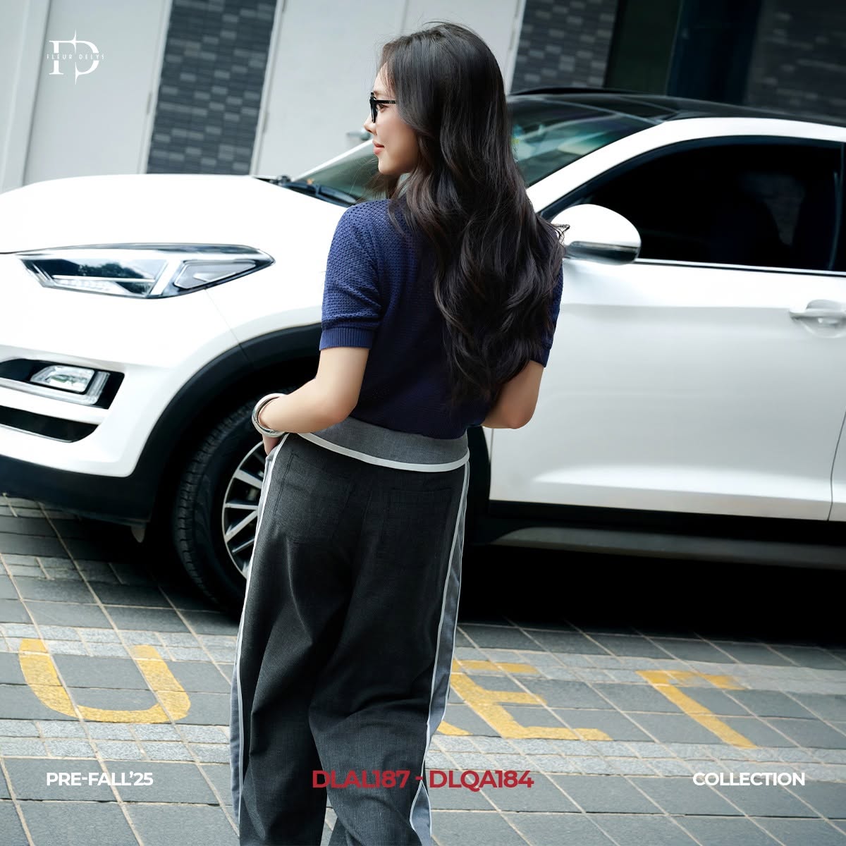 Áo Len Lỗ Dáng Basic - Xanh than (AL187)