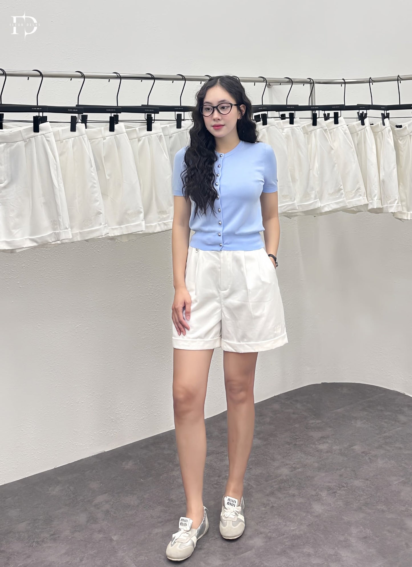 Quần Sooc Kaki - Trắng - (DLQS002)