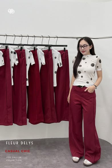 Áo Thun Lưới Hoạ Tiết Chấm Bi ( AC237 )