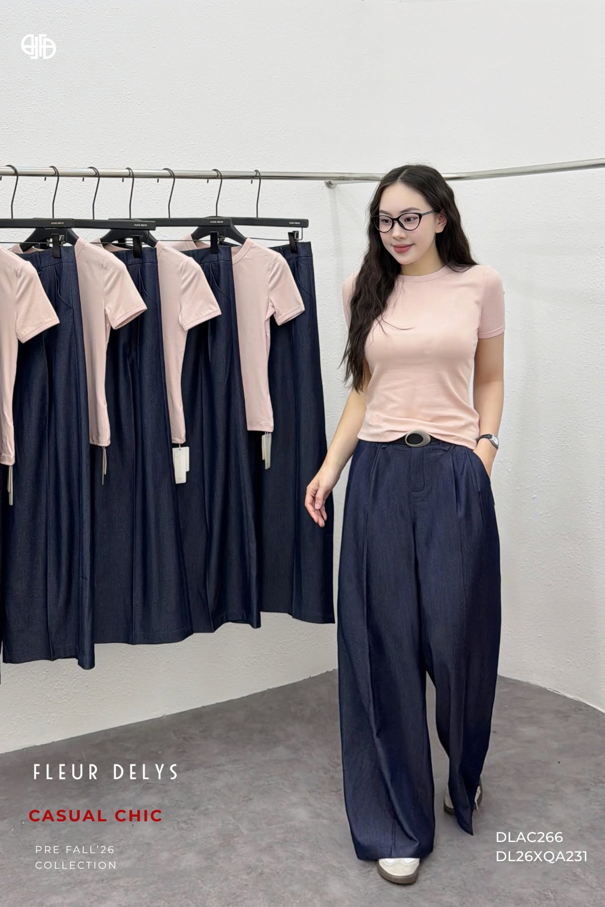 Áo Thun Zip Cổ Tròn - Hồng ( AC266)