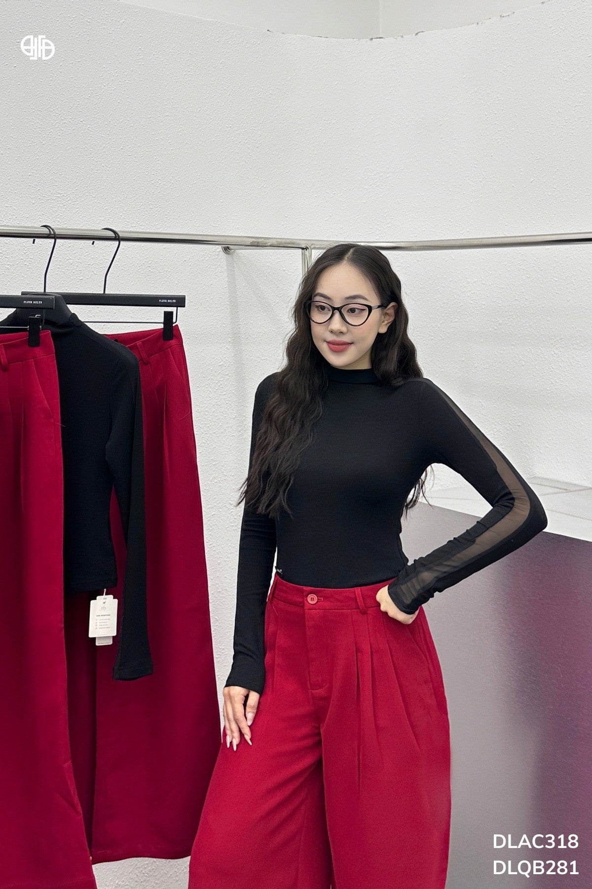 Áo Thun Zip Can Lưới - Fleur Delys