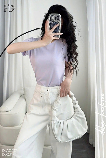 COMBO 3 Áo Suông Basic Cổ Tròn - GHI CHÚ MÀU + SIZE KHI ĐẶT HÀNG