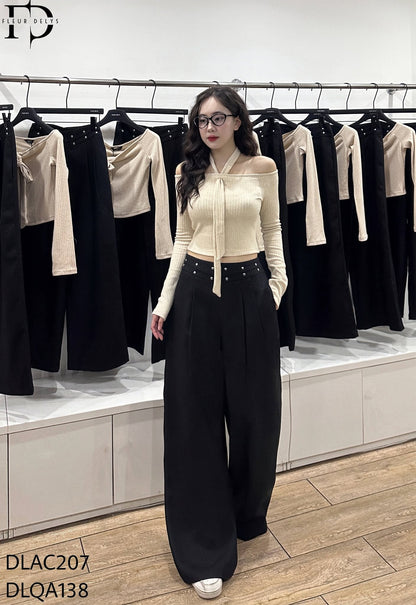 Áo Trễ Vai Phối Dây (AC207)
