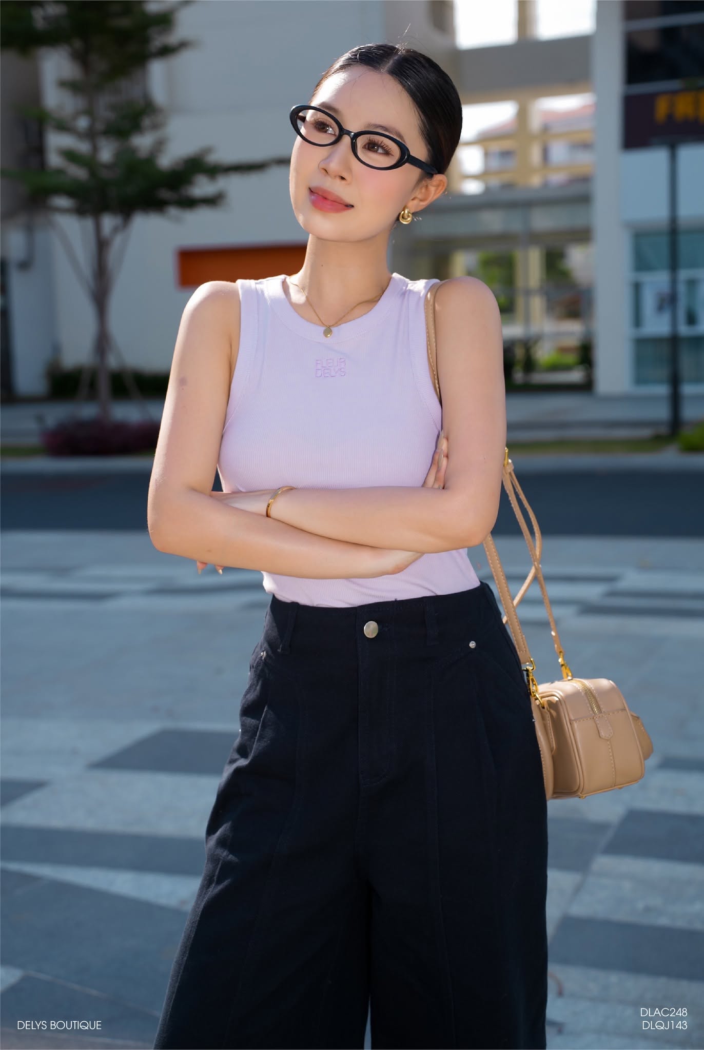 Áo Cổ Tròn Phối Viền Rộng ( AC248)