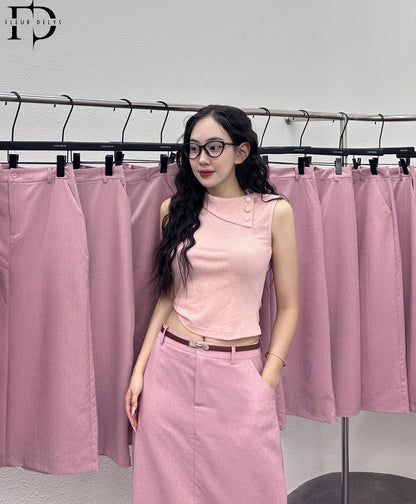 Áo Thun Cổ Bẻ Cúc Bọc ( AC243 )