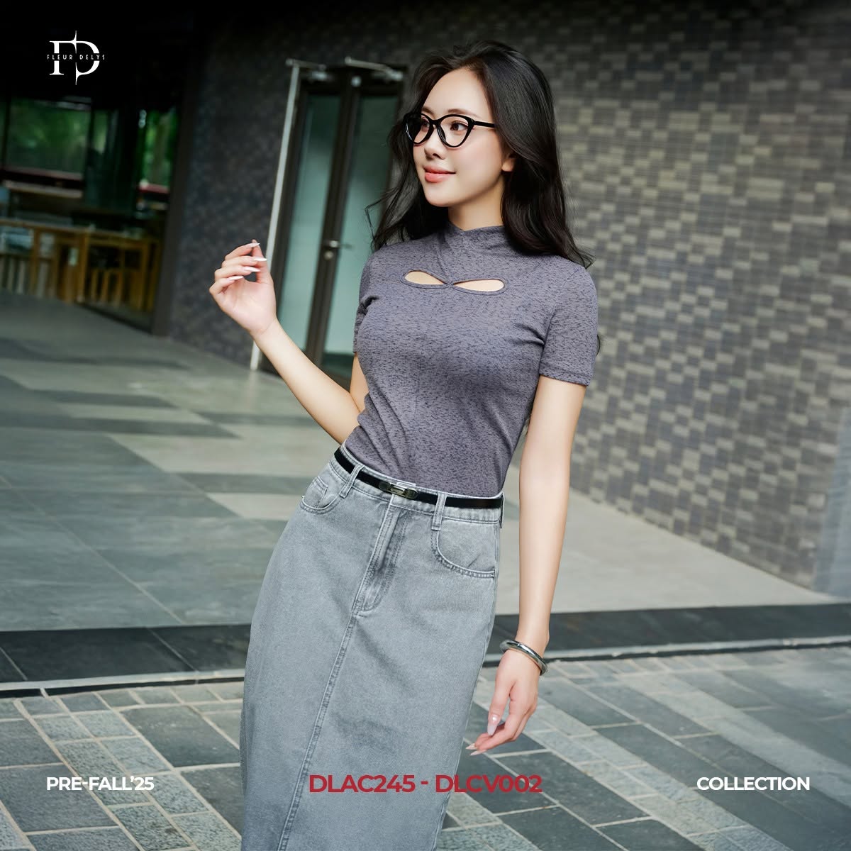 Áo Thun Tiêu Chì Khoét Ngực (AC245 )