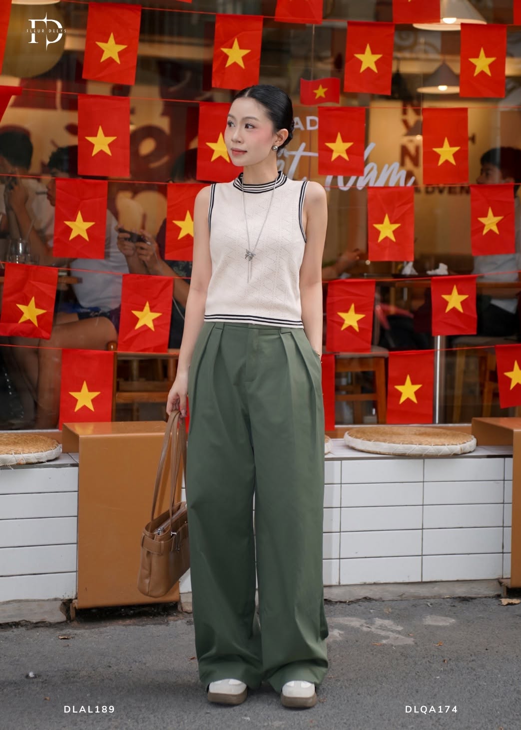 Quần Kaki 2 Ly Chéo - Xanh đậm -(DLQA174)