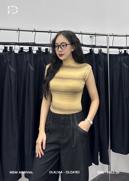Quần Bò Rayon Mềm Phối Chỉ Nổi ( DLQA183)