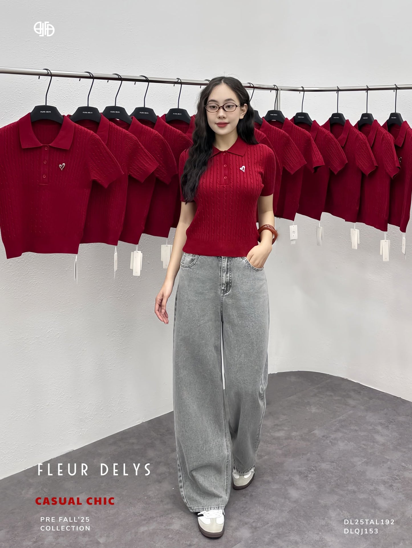 Quần Jeans Suông Xám - Xám (DLQJ153)