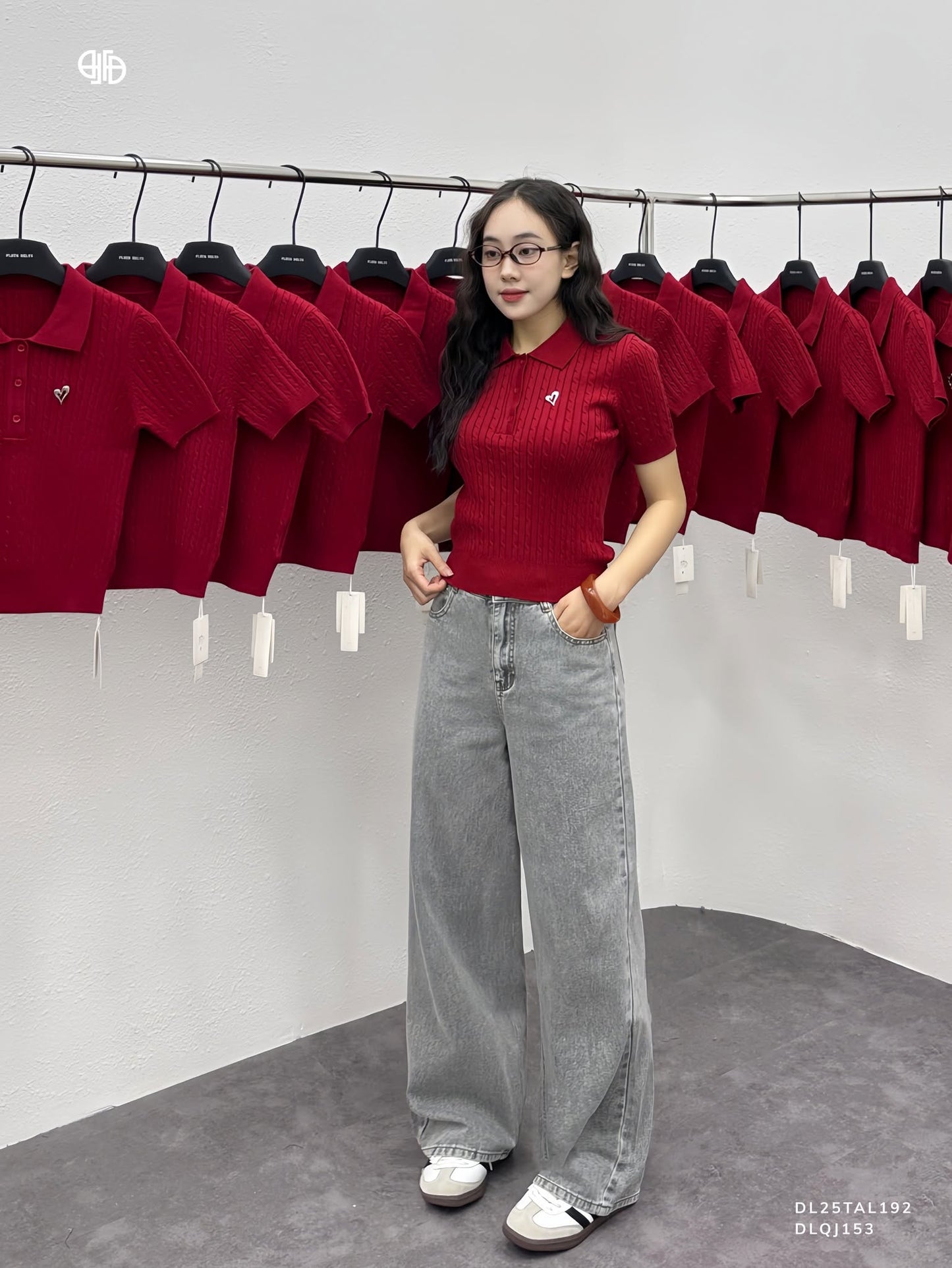 Quần Jeans Suông Xám - Xám (DLQJ153)