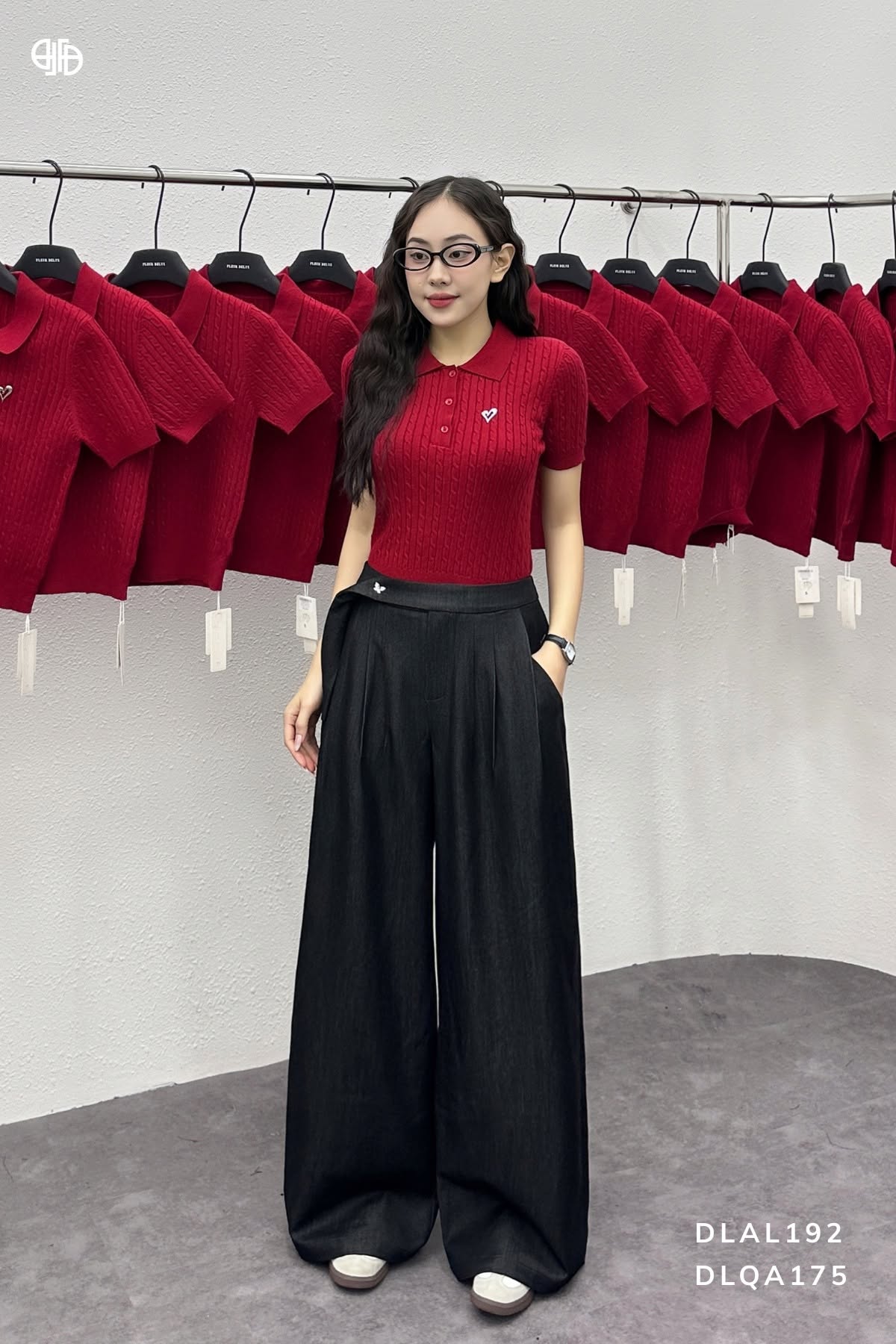 Áo Len Vặn Thừng Cổ Bẻ ( AL192)