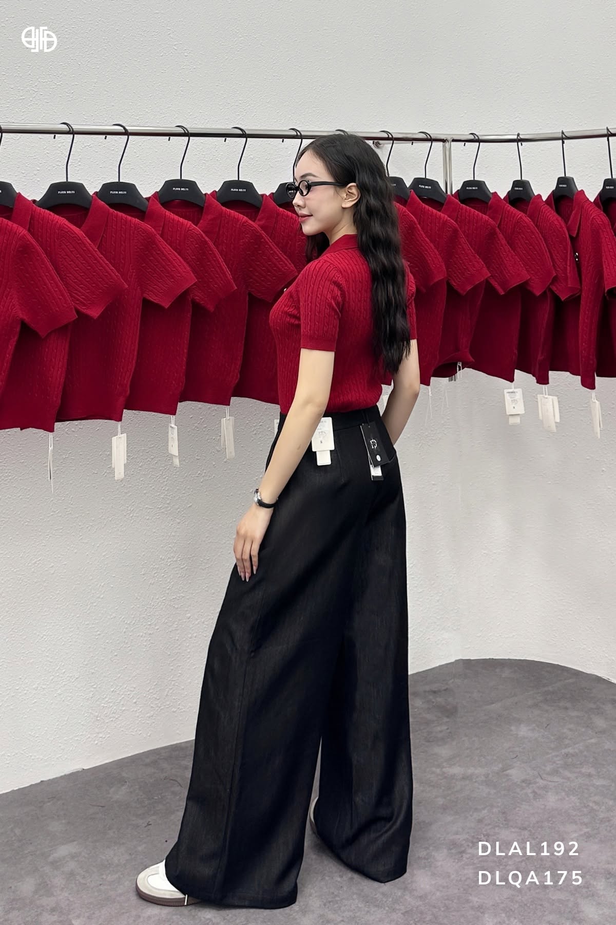 Áo Len Vặn Thừng Cổ Bẻ ( AL192)