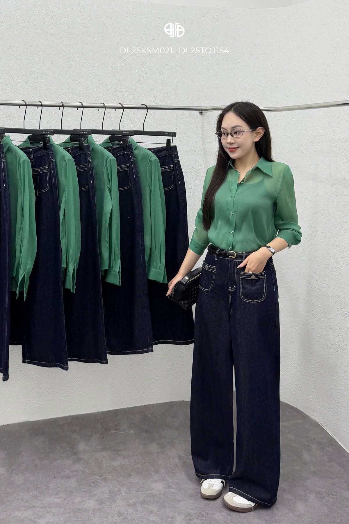 Áo Sơ Mi Tơ Suông Basic ( SM021)