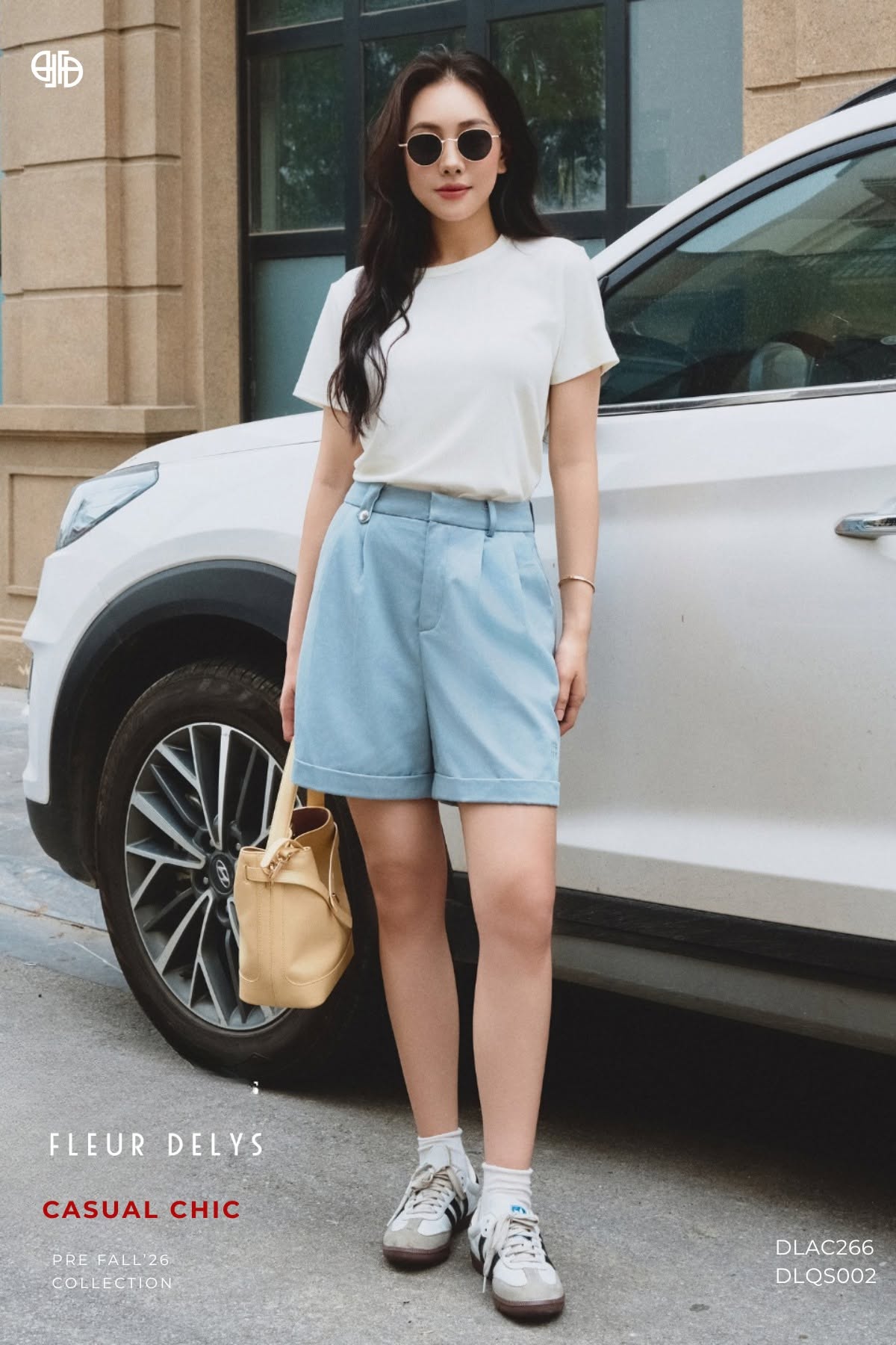 Quần Sooc Kaki - Xanh nhạt - DLQS002