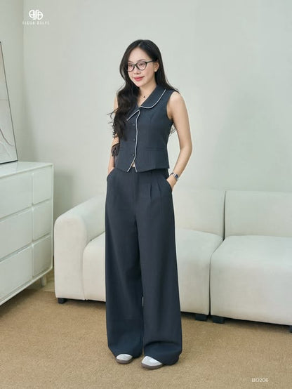 Set Gile Cổ Lệch - Ghi chì -(BO206)