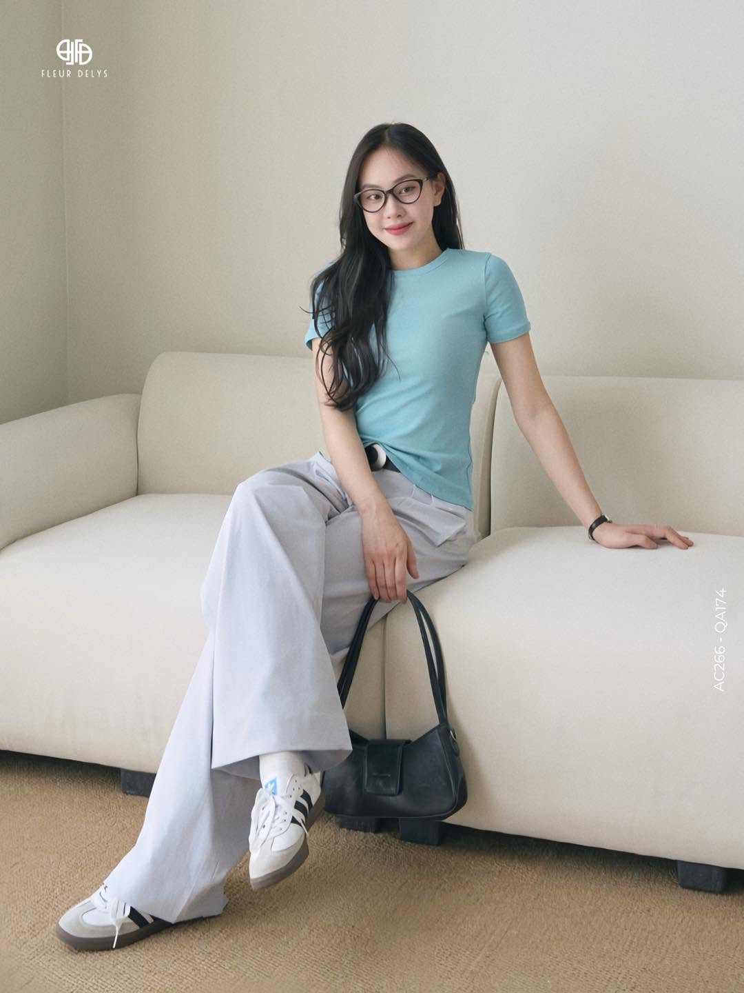 Quần Kaki 2 Ly Chéo - Xám-(DLQA174)