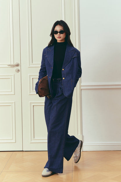 Set Bò Blazer - Xanh -(BO136)
