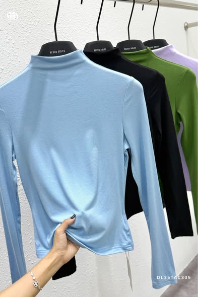 Áo Zip Basic Cổ Leo - (TAC305)