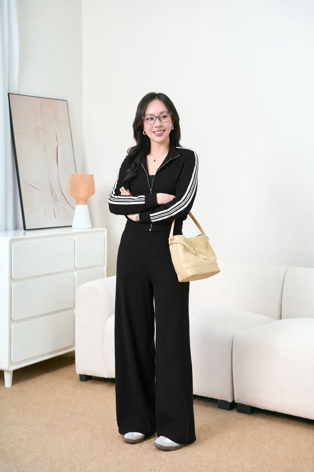 Set bộ nỉ len ốp dây dệt - (BO222)