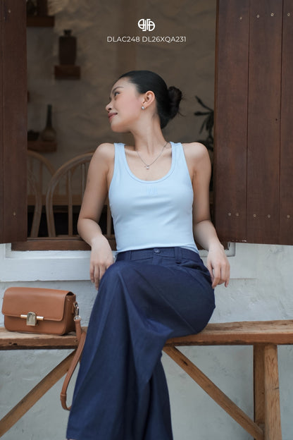 Quần Bò Lụa Blue - Fleur Delys