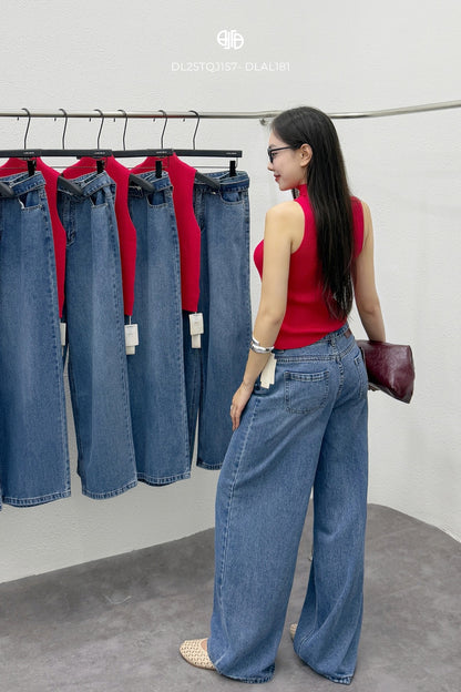 Quần Jeans Dây Đai Túi - Fleur Delys
