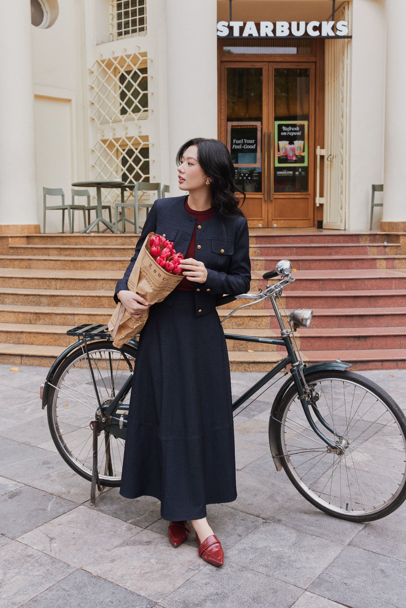 Set Bò Rayon Dáng Công Sở - Fleur Delys