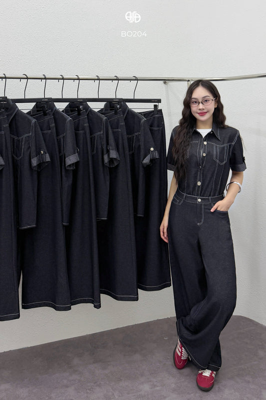 Set Denim Chần Chỉ - Fleur Delys
