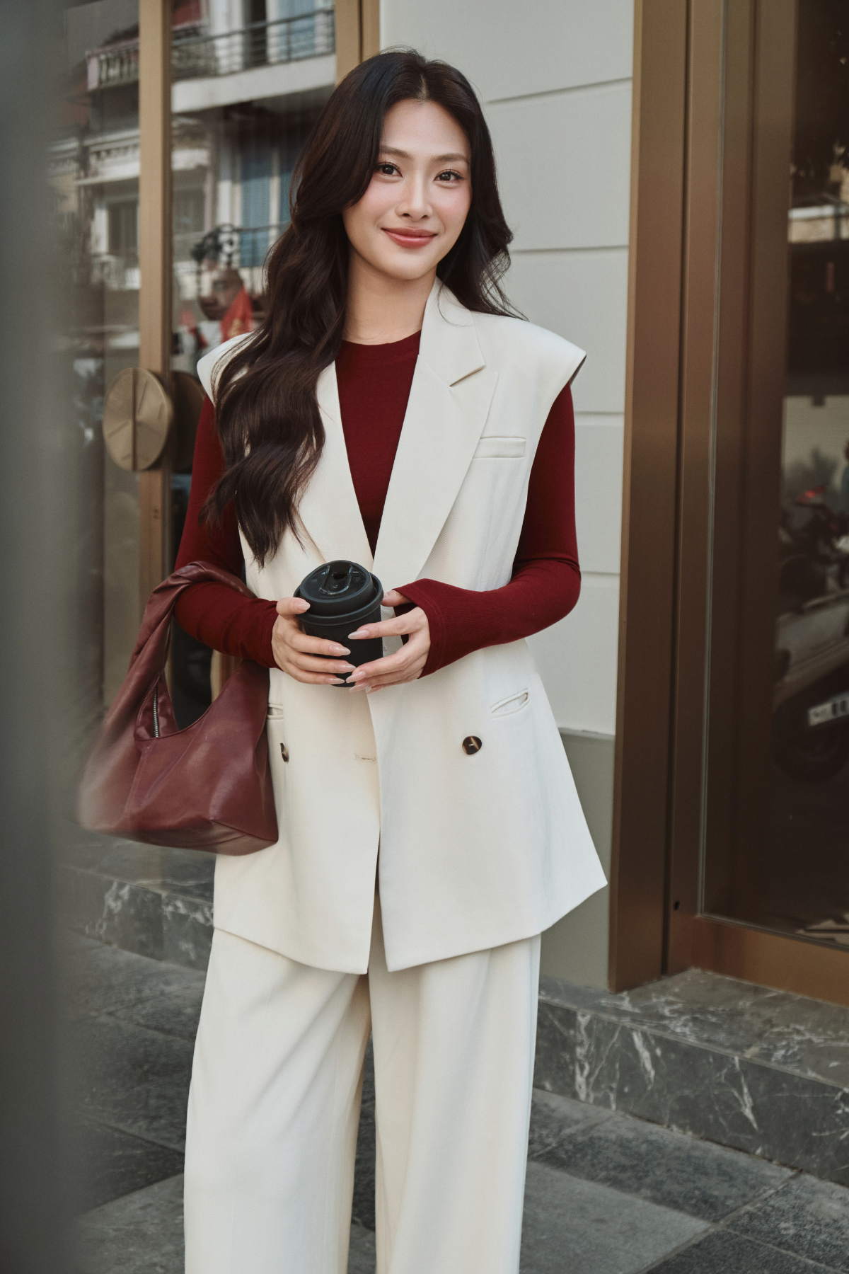 Set Tex Xương Cá Blazer - Fleur Delys