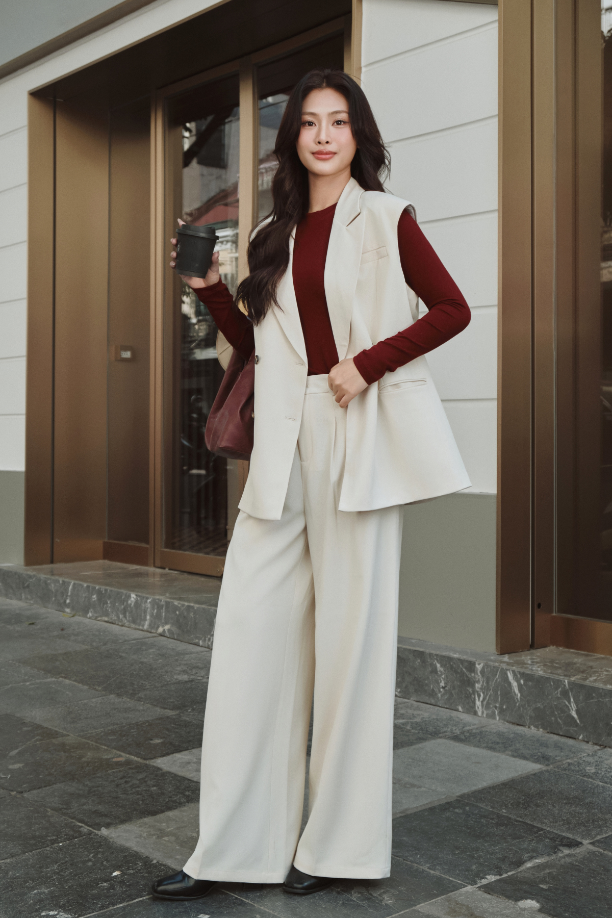 Set Tex Xương Cá Blazer - Fleur Delys