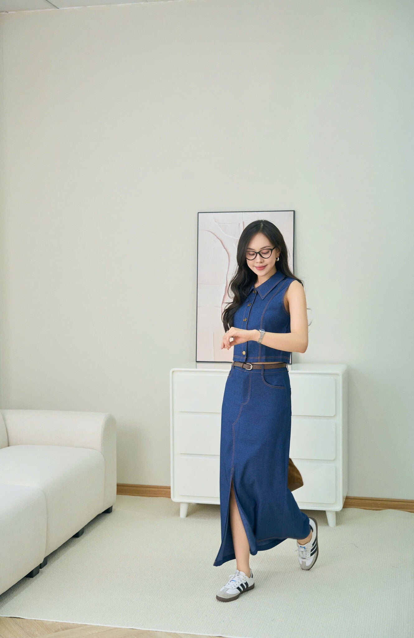 Set Bò Sát Nách Cổ Bẻ (BO204)