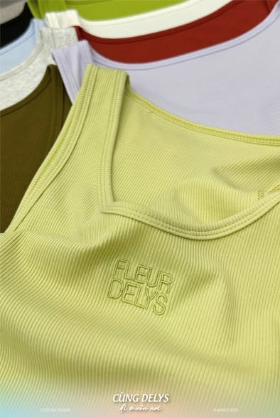 Áo Thun Cổ Sâu Thêu Ngực