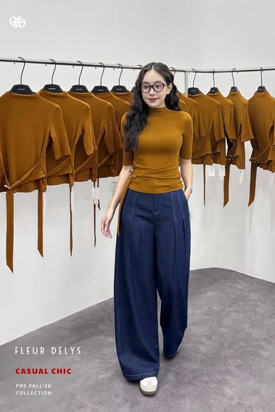 Áo Zip Lông Kèm Đai Eo - Vàng bò (TAC302)