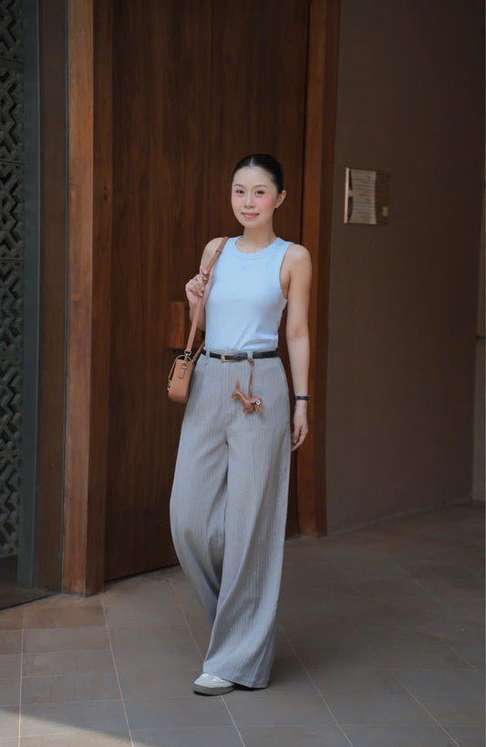 Quần Cạp Liền Tuytsy Đũi Sọc (QA204)