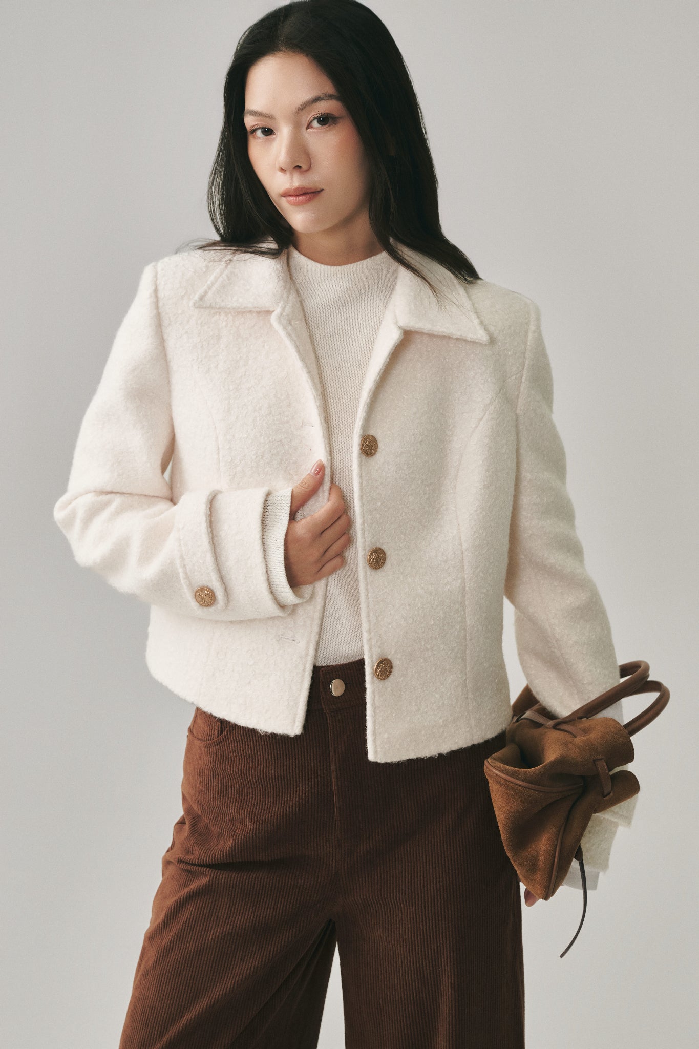 Áo Dạ Bông - Fleur Delys