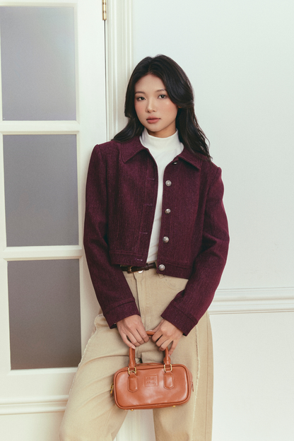Áo Khoác Nhung Cao Cấp - Fleur Delys