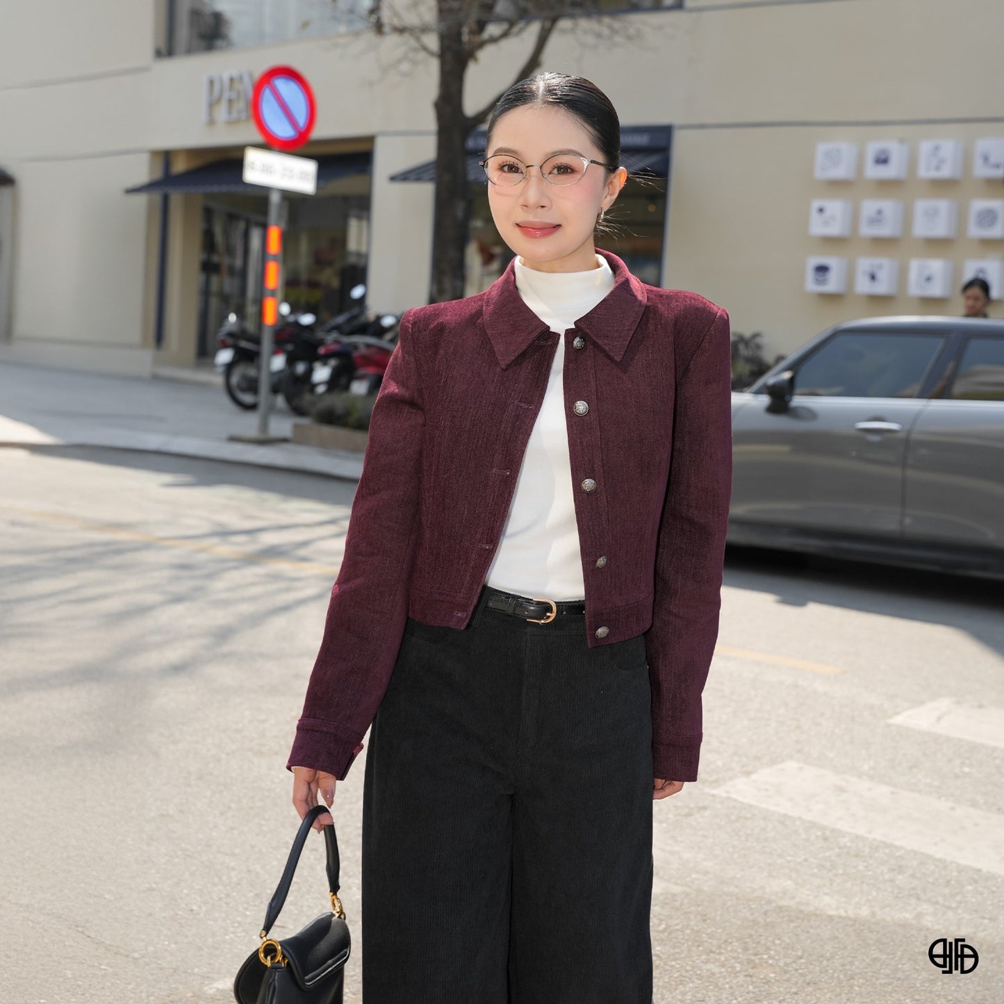 Áo Khoác Nhung Cao Cấp - Fleur Delys