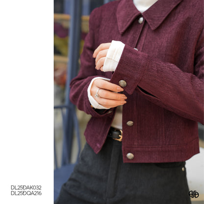 Áo Khoác Nhung Cao Cấp - Fleur Delys