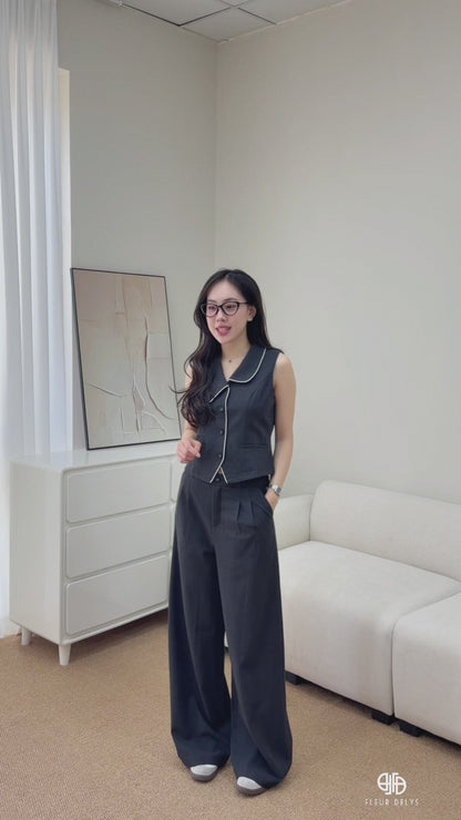 Set bộ Gile cổ lệch BO206