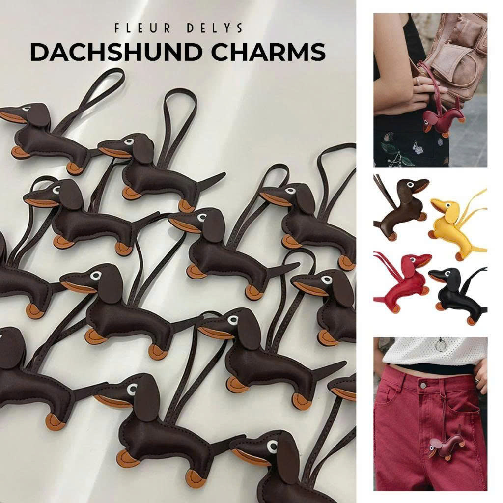 Phụ Kiện Charm Da Cún Xúc Xích